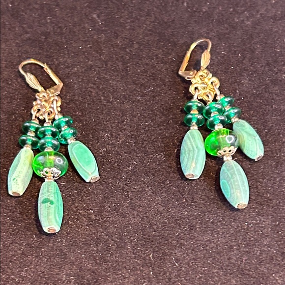 bohemian-style chandelier earrings. - Picture 7 of 8